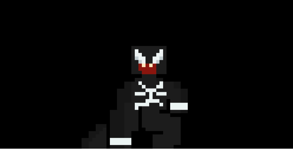 Image 8bit Black Ropeman