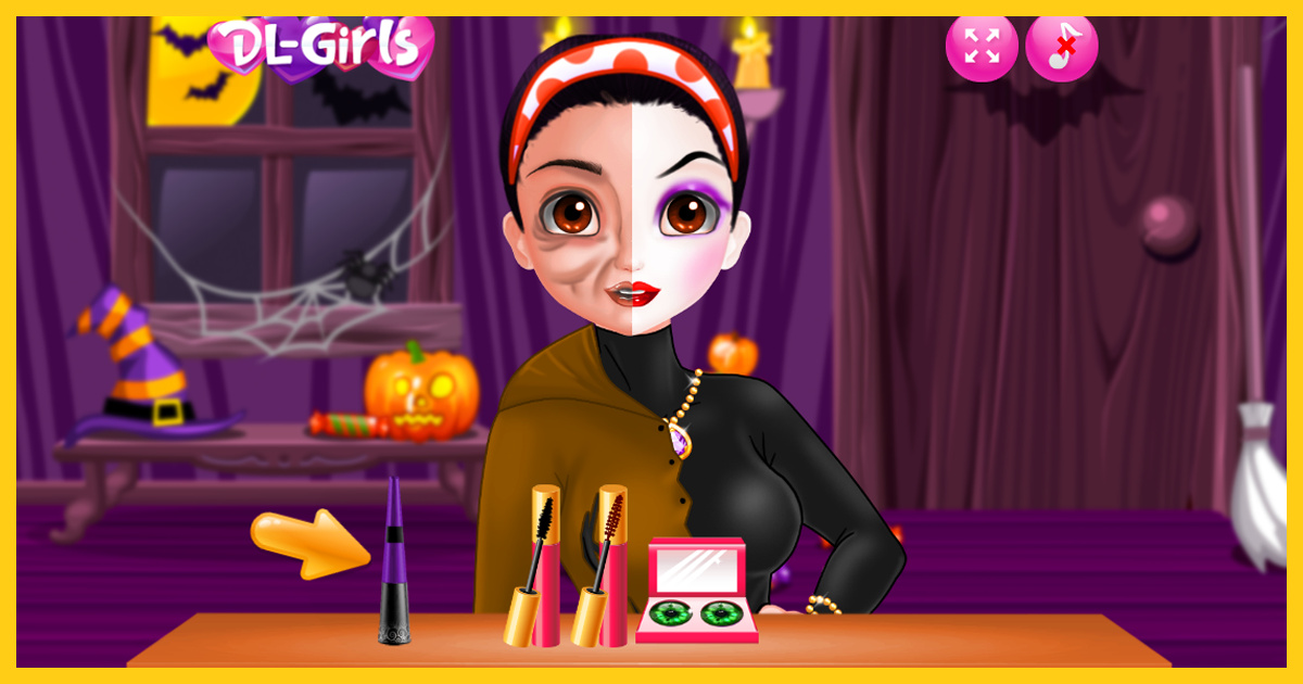 Image Princess Halloween Makeup HalfFaces Tutorial